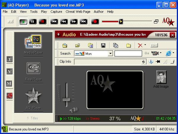 AQ-Player Screenshot